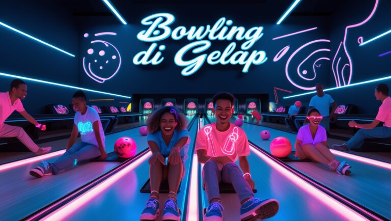 Bowling di Gelap? Sensasi Unik Glow in the Dark Bowling