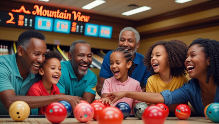 Menikmati Permainan Bowling dengan Konsep Hiburan Keluarga di Mountain View Bowling Alley