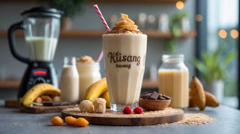 Cicipi Milkshake Pisang Kacang Creamy dan Legit, Minuman Segar untuk Nongkrong Santai